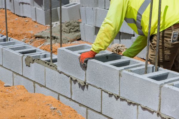 Concrete Blocks Installation in Bothell