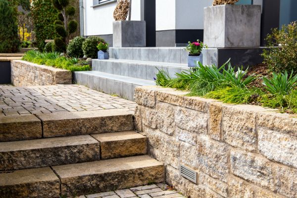 Stone Step Replacement in Bothell