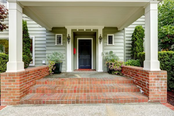 Front Porch Masonry Repair in Bothell