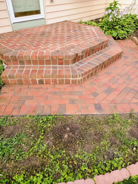 Brick Stoop Repair in Bothell